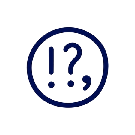 Symbol otáznika a výkričníka v kruhu, symbolizujúci dôležitú informáciu.